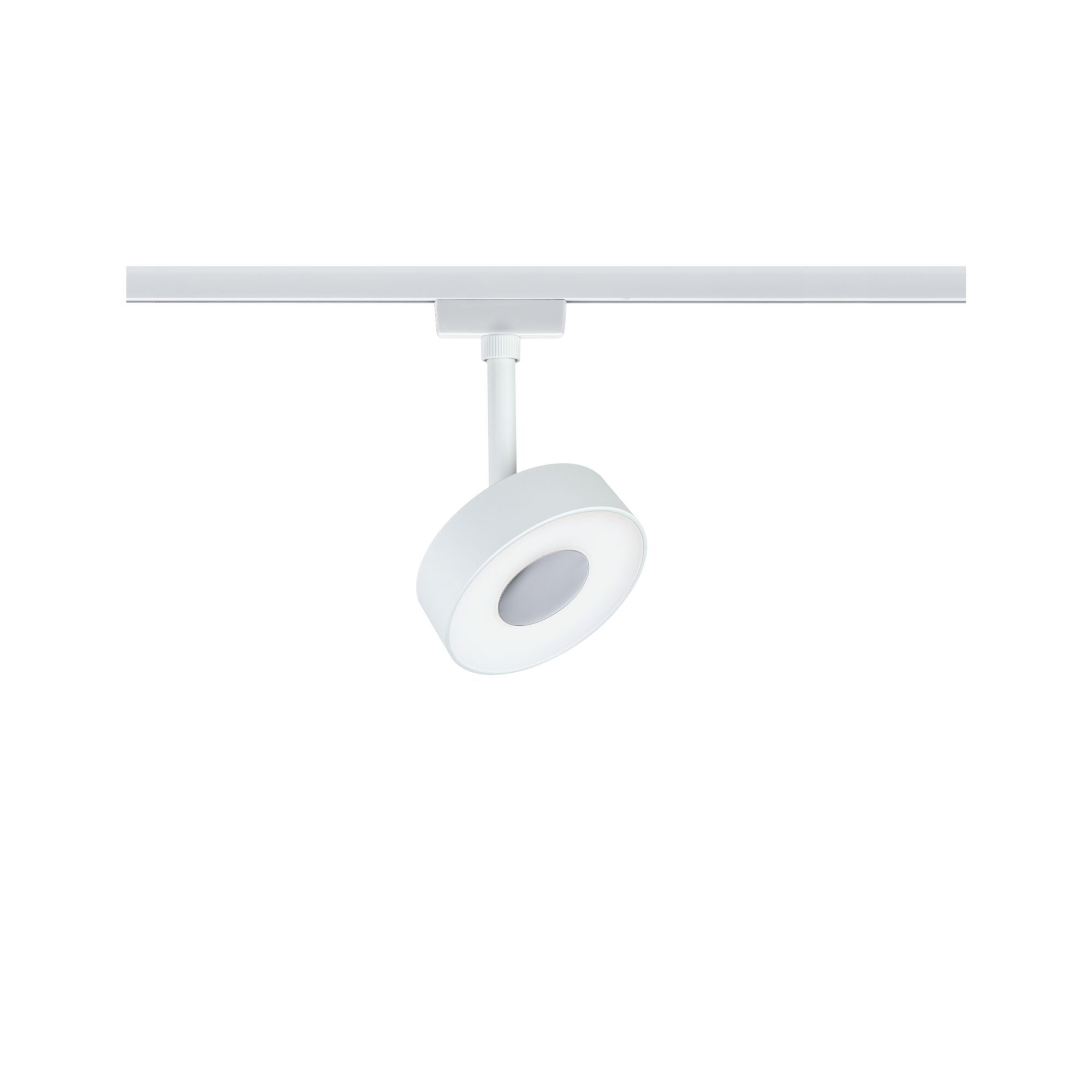 Paulmann PAULMANN LED-Schienenstrahler 5W 1LED weiß 955.94 4000K weiß 180lm weiß matt Aluminium engstr