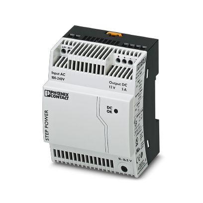 Phoenix Contact Stromversorgung Ausg. 12VDC/5A STEP-PS/ 1AC/12DC/5