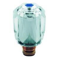 Oberteil 45951 mit Brillant Griff Markierung blau 1/2" chrom