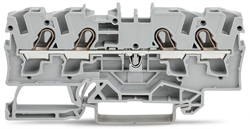 WAGO GmbH &amp; Co. KG Durchgangsklemme 4-Leiter, TS 35 2004-1401