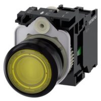 Siemens Dig Industr. Drucktaster 1S, 24VAC/DC 3SU1102-0AB30-1BA0