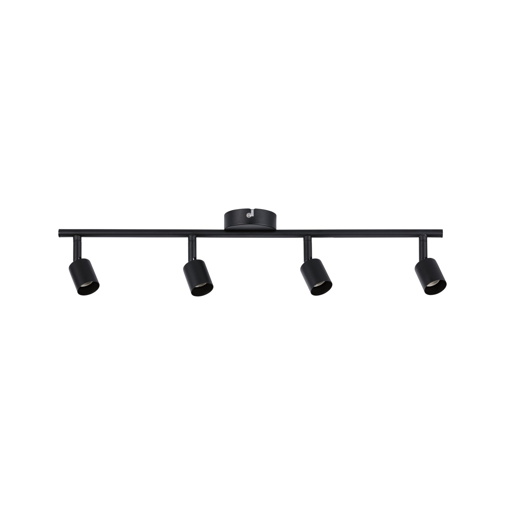 Paulmann PAULMANN LED-Anbaustrahler 4x10W 4LEDs Carolina 667.58 schwarz GU10 schwarz matt Aluminium IP20