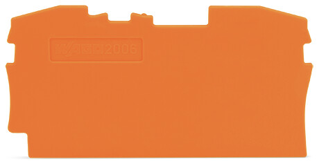 WAGO GmbH &amp; Co. KG Abschluss-u Zwischenplatte 1mm dick 2006-1292