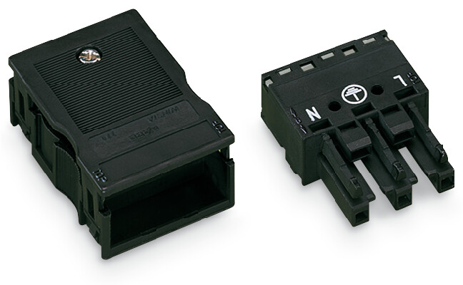 WAGO GmbH &amp; Co. KG Buchse 2x0,5-4mmq schwarz 770-103