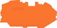 WAGO GmbH & Co. KG Abschluss-/Zwischenplatte 1mm orange 2216-7692