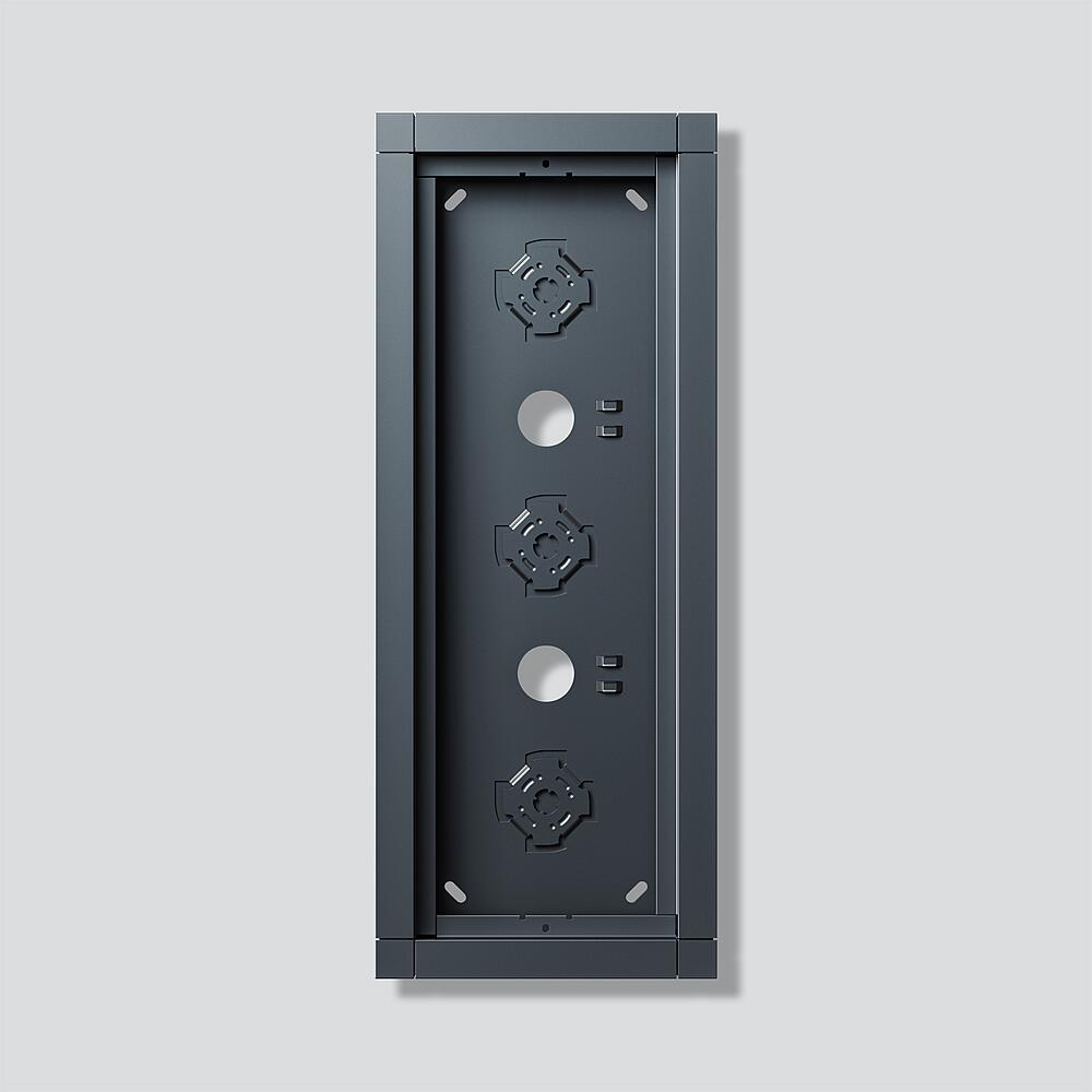 Siedle SIEDLE Gehäuse Aluminium innen/außen anthrazit GA 612-3/1-01 Außengewinde