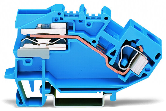 WAGO GmbH &amp; Co. KG Trennklemme 0,2-10mmq blau 784-613