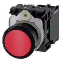 Siemens Dig Industr. Drucktaster Druckknopf, 1S 3SU1100-0AB20-1BA0