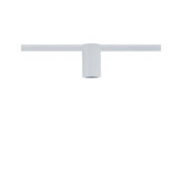 PAULMANN Schienenstrahler 20W HV weiß E27 949.74 weiß matt Aluminium IP20 2Ph