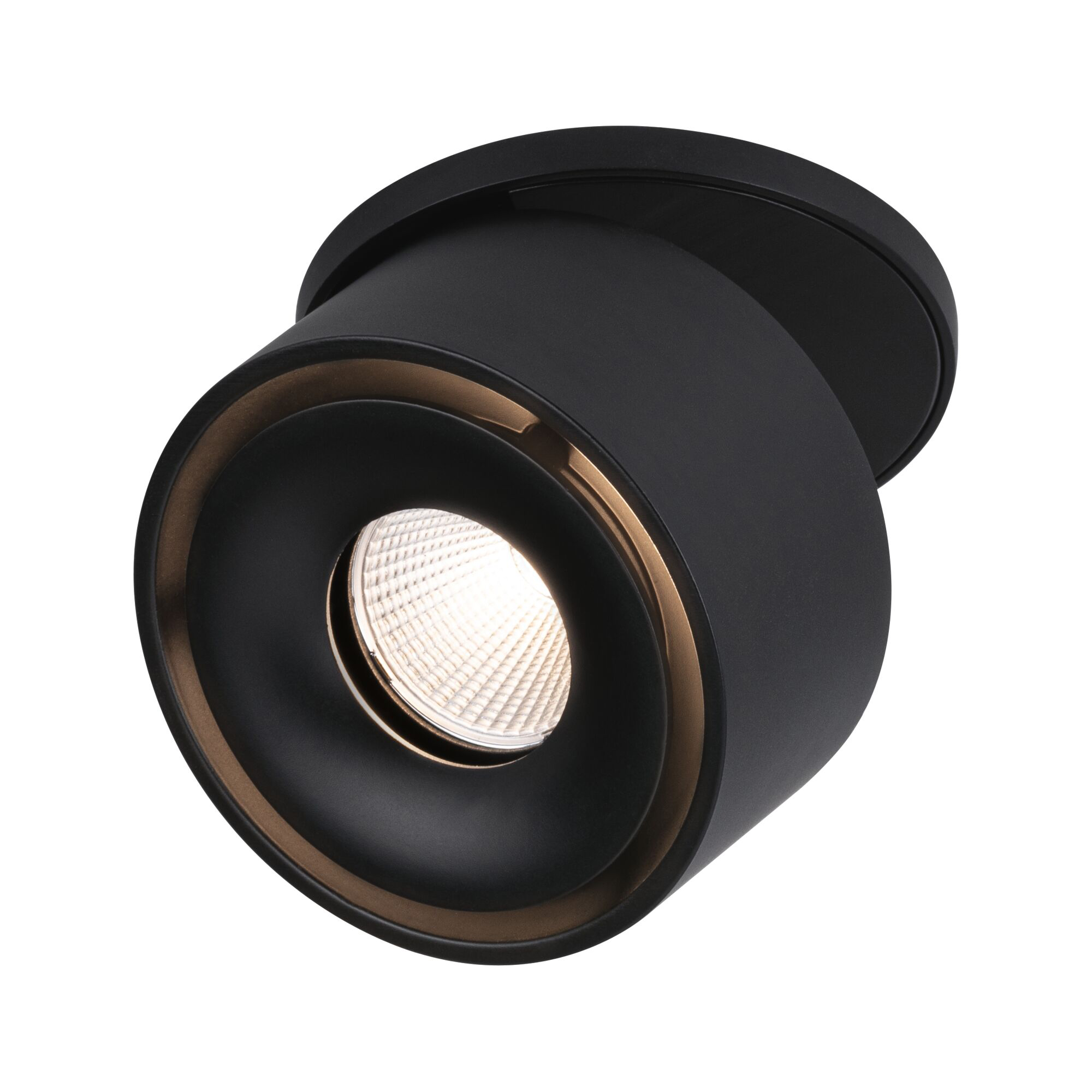 Paulmann PAULMANN LED-Einbaustrahler 8W Konverter 1LED Spircle 933.70 schwarz 3000K weiß 530lm schwarz matt