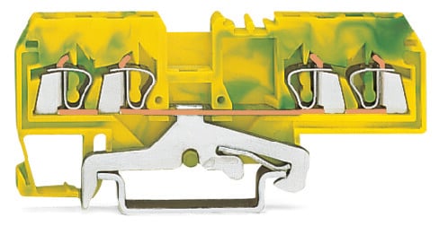 WAGO GmbH &amp; Co. KG Schutzleiterklemme 0,5-2,5mmq gn/gelb 280-677