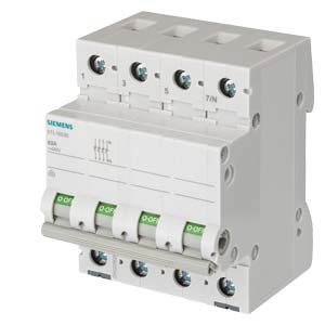 Siemens Siemens Dig Industr. Ausschalter 63A,3pol.+N 5TL1663-0