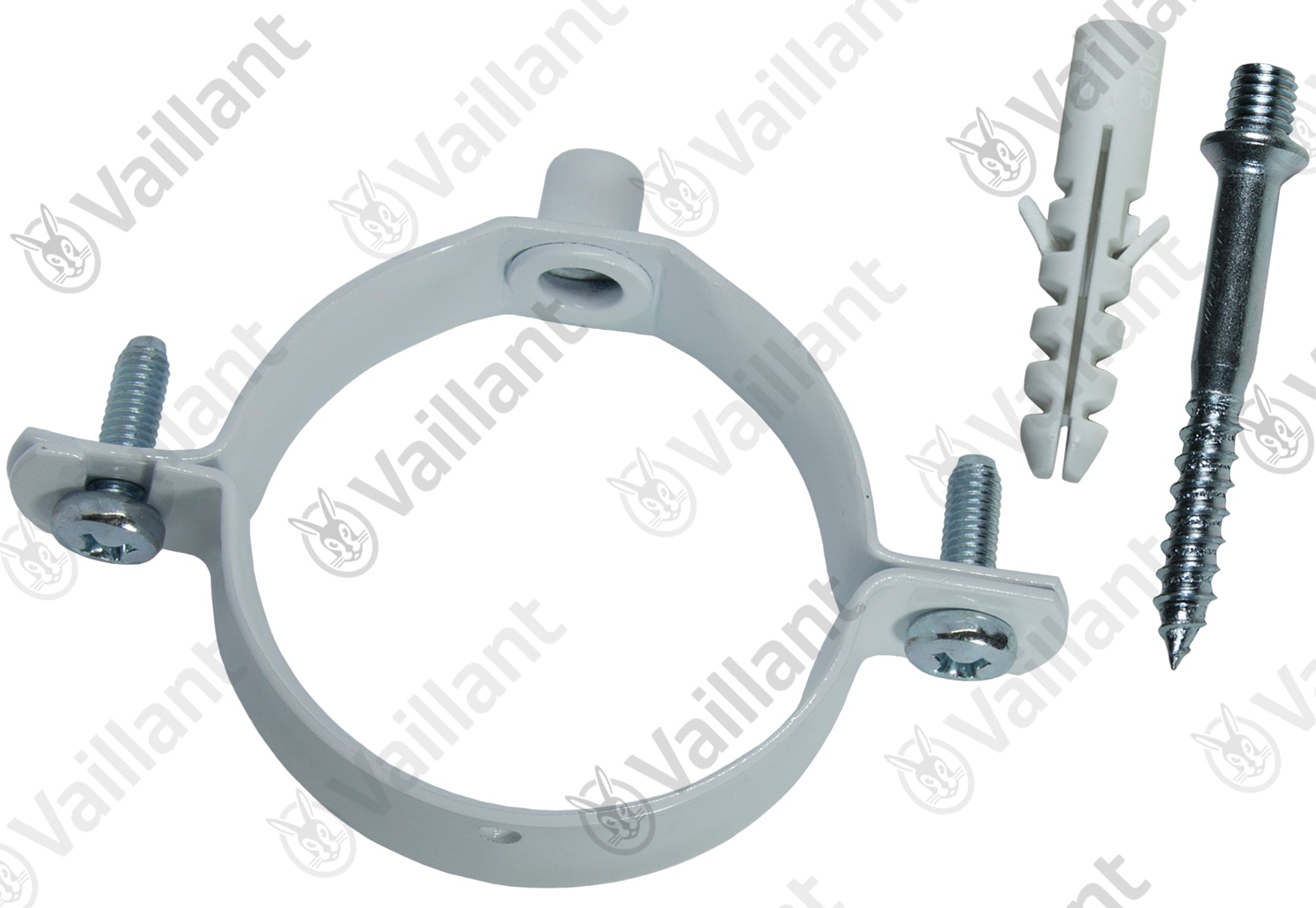 Schelle Rohrbefestigung, weiß Vaillant-Nr. 0020018326