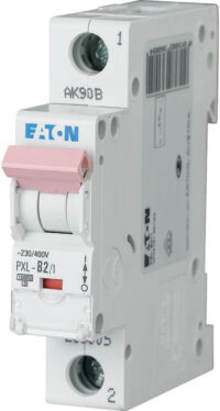 Eaton (Installation) Leitungsschutzschalter 2A, 1p, Charakter. B PXL-B2/1