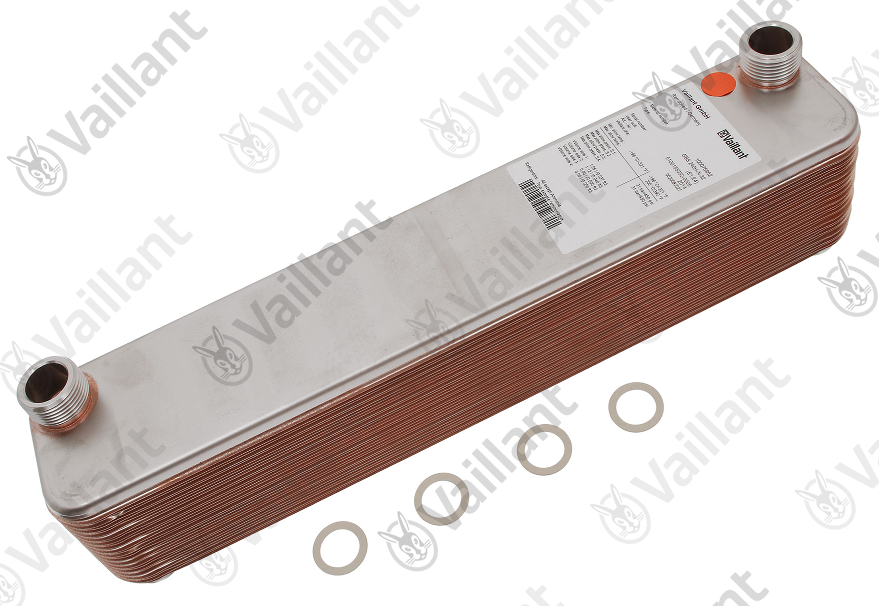 Wärmetauscher, 32 Platten Vaillant-Nr. 0020085421