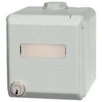 MENNEKES Datendose 2-fach Cat6 IP44 Aufputz RJ45 Cepex 4320 Kunststoff