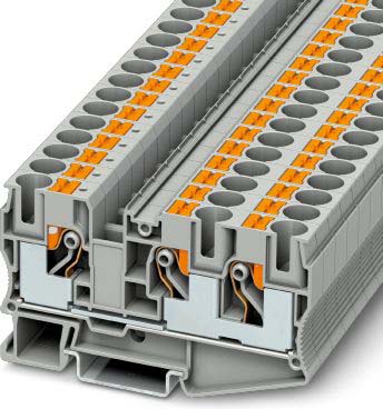 Phoenix Contact Durchgangsklemme 0,5-16qmm, AWG 20-6 PT 10-TWIN