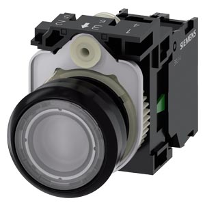 Siemens Siemens Dig Industr. Drucktaster 1S, 24VAC/DC 3SU1102-0AB70-1BA0