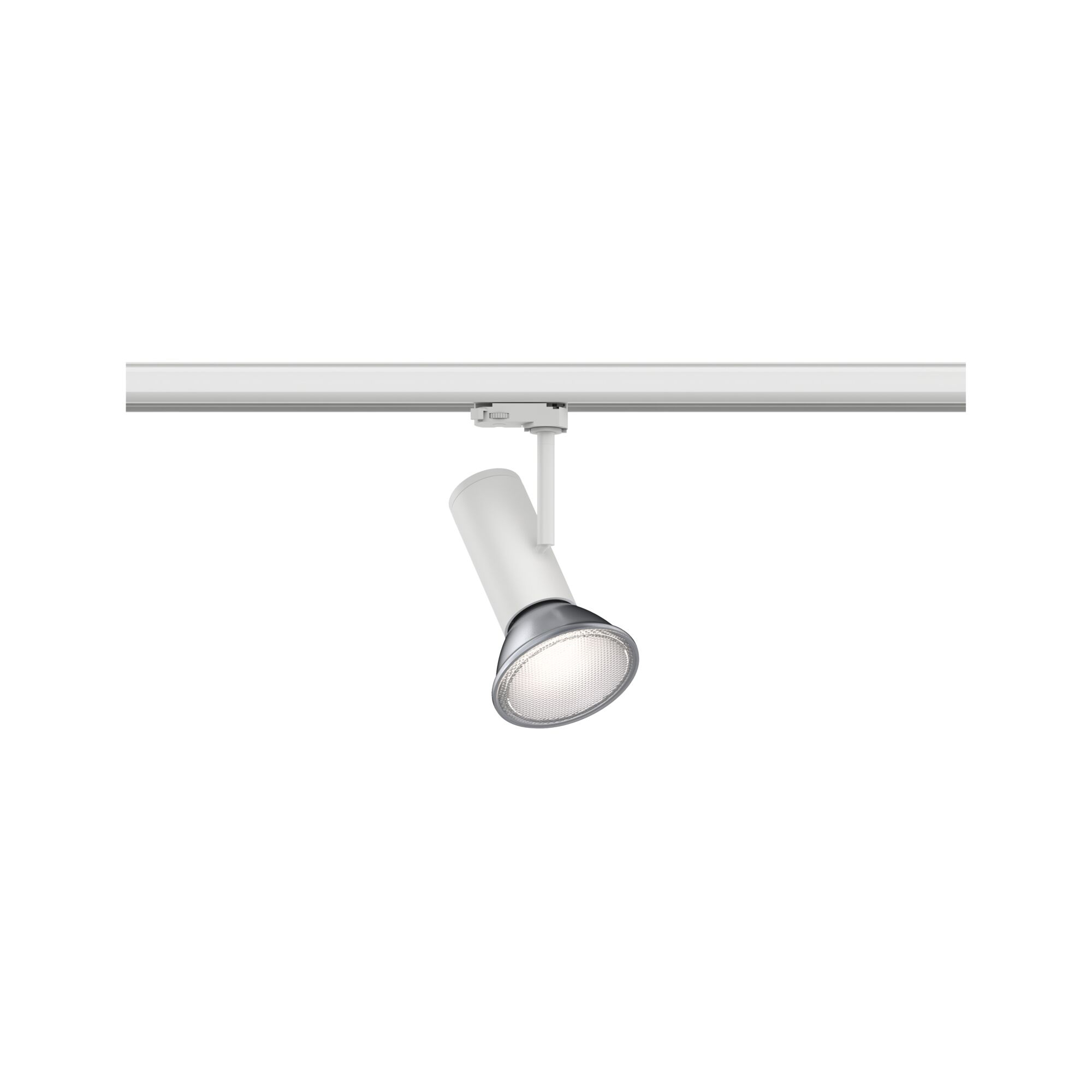 Paulmann PAULMANN LED-Schienenstrahler 50W 1LED Apol 954.07 weiß E27 weiß matt Aluminium IP20