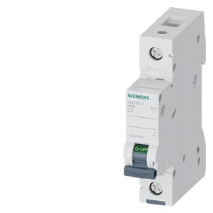 Siemens Siemens Dig Industr. Leitungsschutzschalter 230V,10KA,1p.,C,2A 5SL4102-7