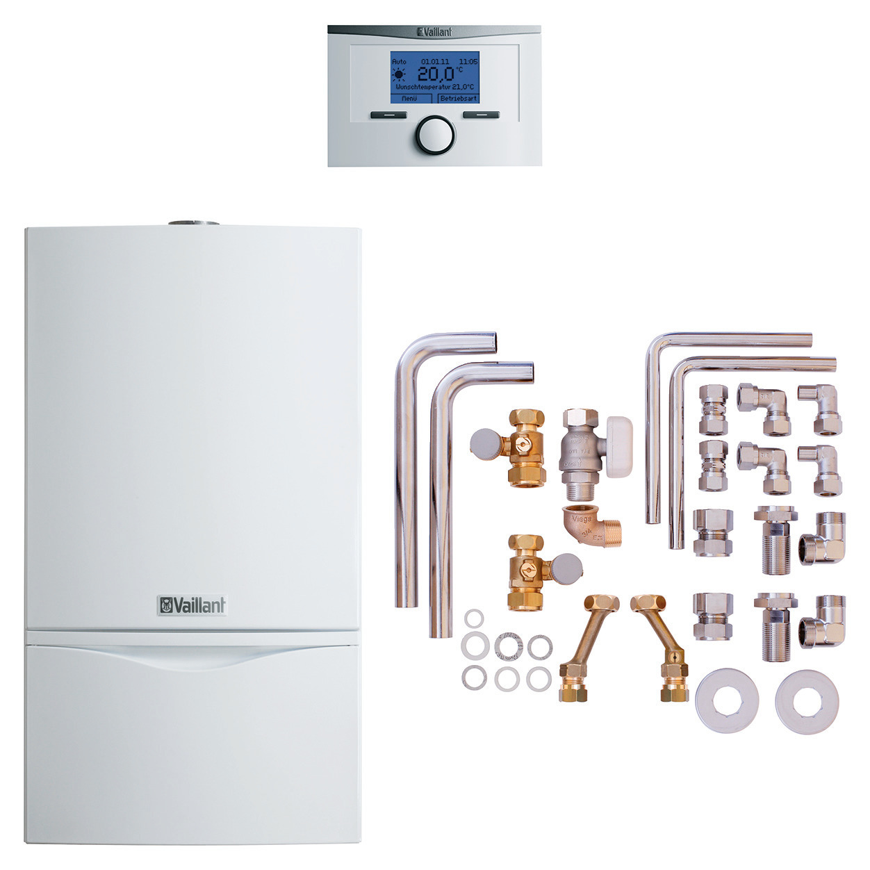 Paket 6.80/2 atmoTEC plus VCW194/4-5 A E, calorMATIC 350, Zubehör