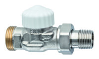 Thermostat-Ventilunterteil V-exact II, Durchg., DN 15,Außengew G3/4