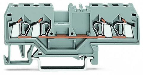 WAGO GmbH &amp; Co. KG Durchgangsklemme 0,08-2,5mmq grau 280-633