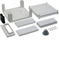 HAGER Anschlusskasten Mont:Mont: IP54 U84LU 307x324x149mm Mont:neb über unt