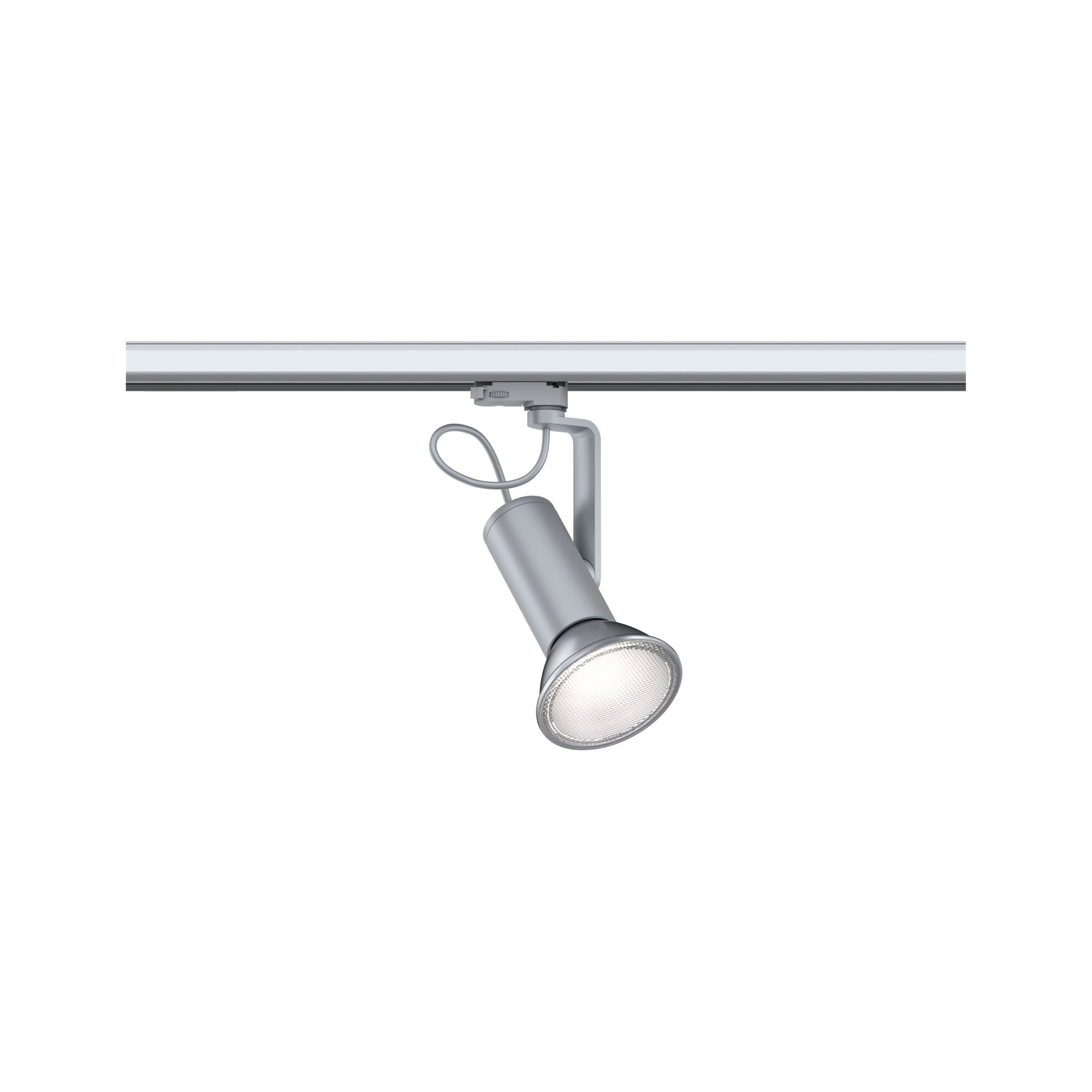 Paulmann PAULMANN LED-Schienenstrahler 50W 1LED Apol 954.09 chr E27 chr matt Aluminium IP20
