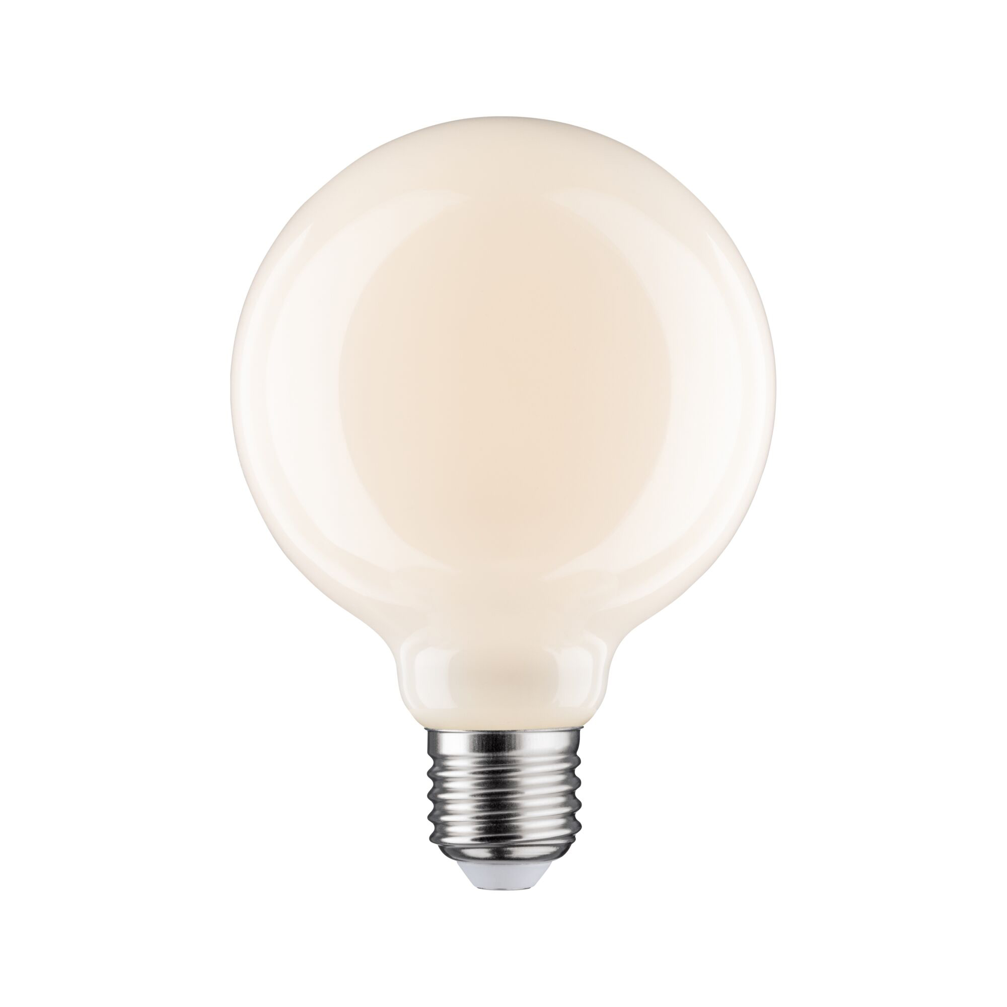 Paulmann PAULMANN LED-Kugellampe FM E27 G95 6W weiß 286.24 2700K 470lm G opal dimmbar UC 230V