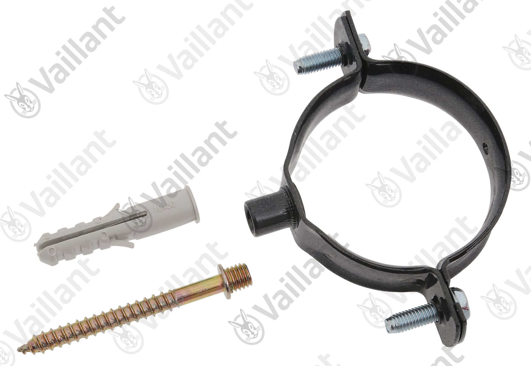 Schelle Rohrbefestigung, schwarz Vaillant-Nr. 0020018323