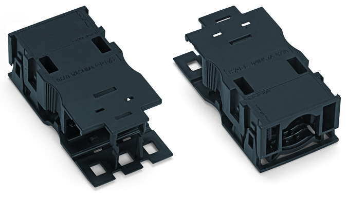 WAGO GmbH &amp; Co. KG Zugentlastungsgehäuse Rastschelle, schwarz 770-503/038-000