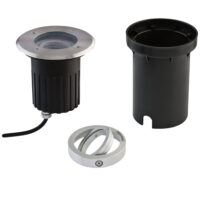EVN Lichttechnik Bodeneinbauleuchte Edelstahl 35W GU10 678 710