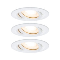 PAULMANN LED-Einbaustrahler 3x7W Konverter weiß Nova 928.98 dimmbar 3LEDs 2700K weiß 460lm weiß