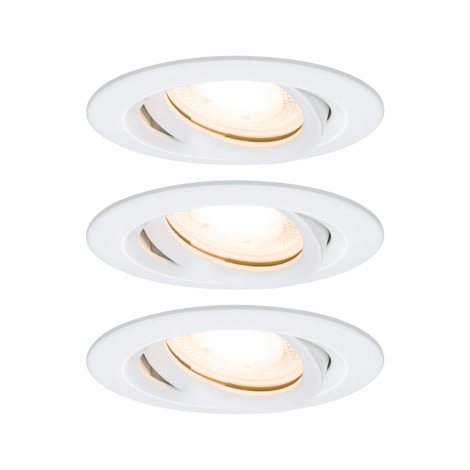 Paulmann PAULMANN LED-Einbaustrahler 3x7W Konverter weiß Nova 928.98 dimmbar 3LEDs 2700K weiß 460lm weiß
