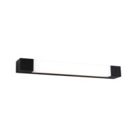 PAULMANN LED-Spiegelleuchte 9,5W 3000K 712.16 600lm schwarz Konverter