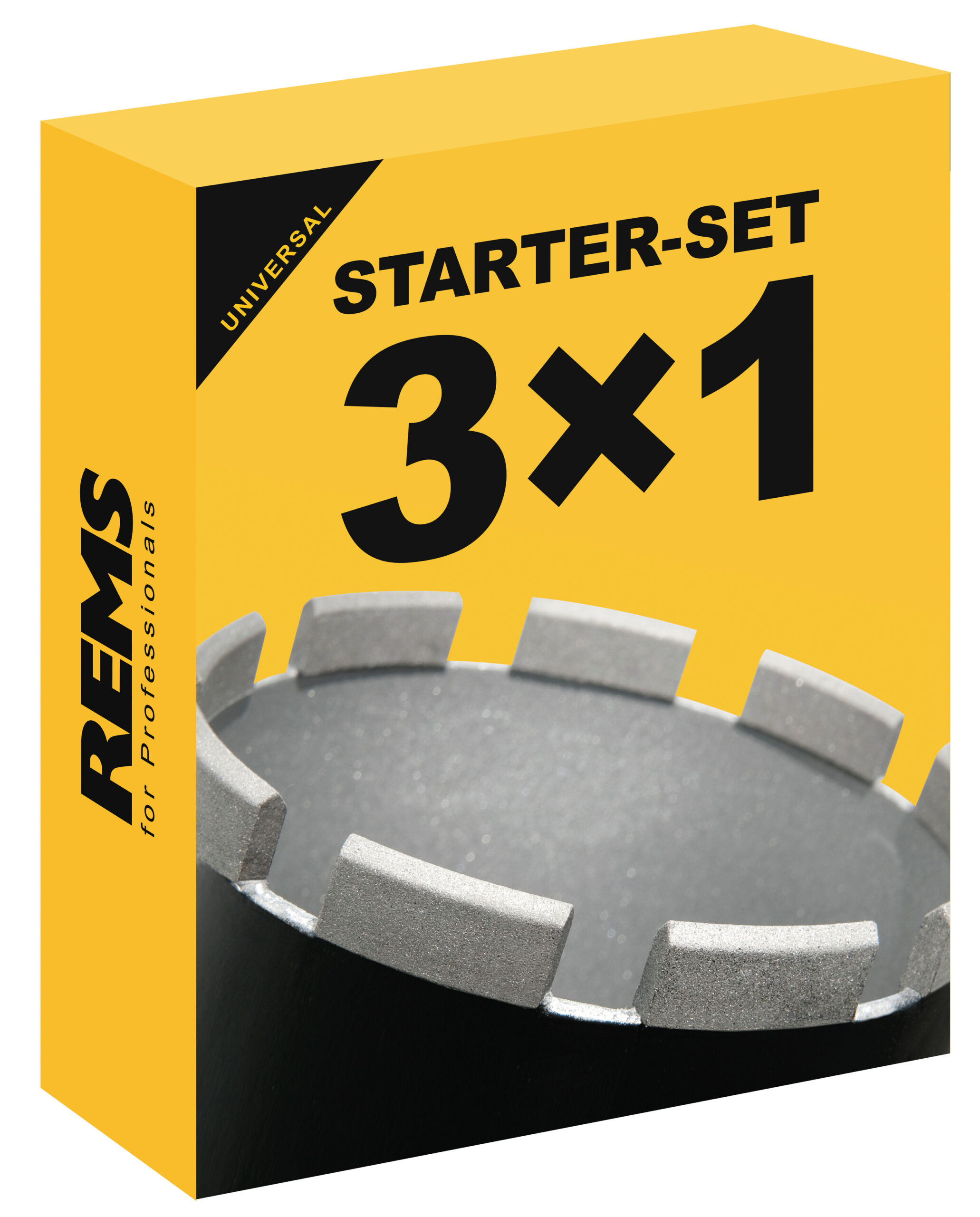 Rems REMS Universal-Diamant-Kernbohrkronen Set 62+82+132 181101 R