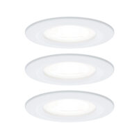 PAULMANN LED-Einbaustrahler 3x6,5W 3LEDs Nova 929.80 weiß 4000K weiß 470lm GU10 weiß