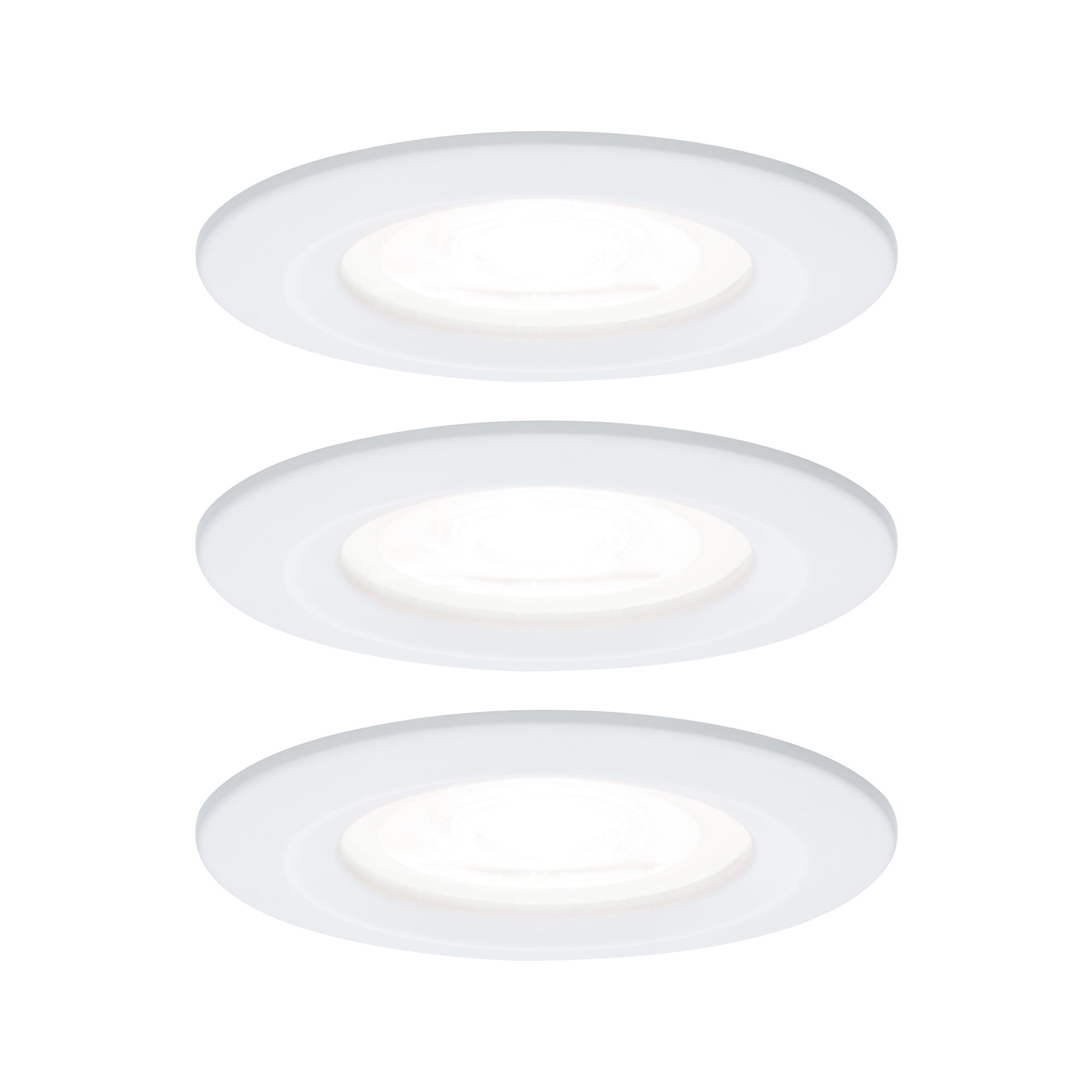 Paulmann PAULMANN LED-Einbaustrahler 3x6,5W 3LEDs Nova 929.80 weiß 4000K weiß 470lm GU10 weiß
