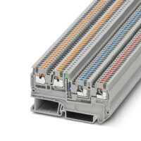 Phoenix Contact Initiatoren-/Aktorenklemme 0,14-1,5qmm, grau PTIO1,5/S/3-LED 24GN