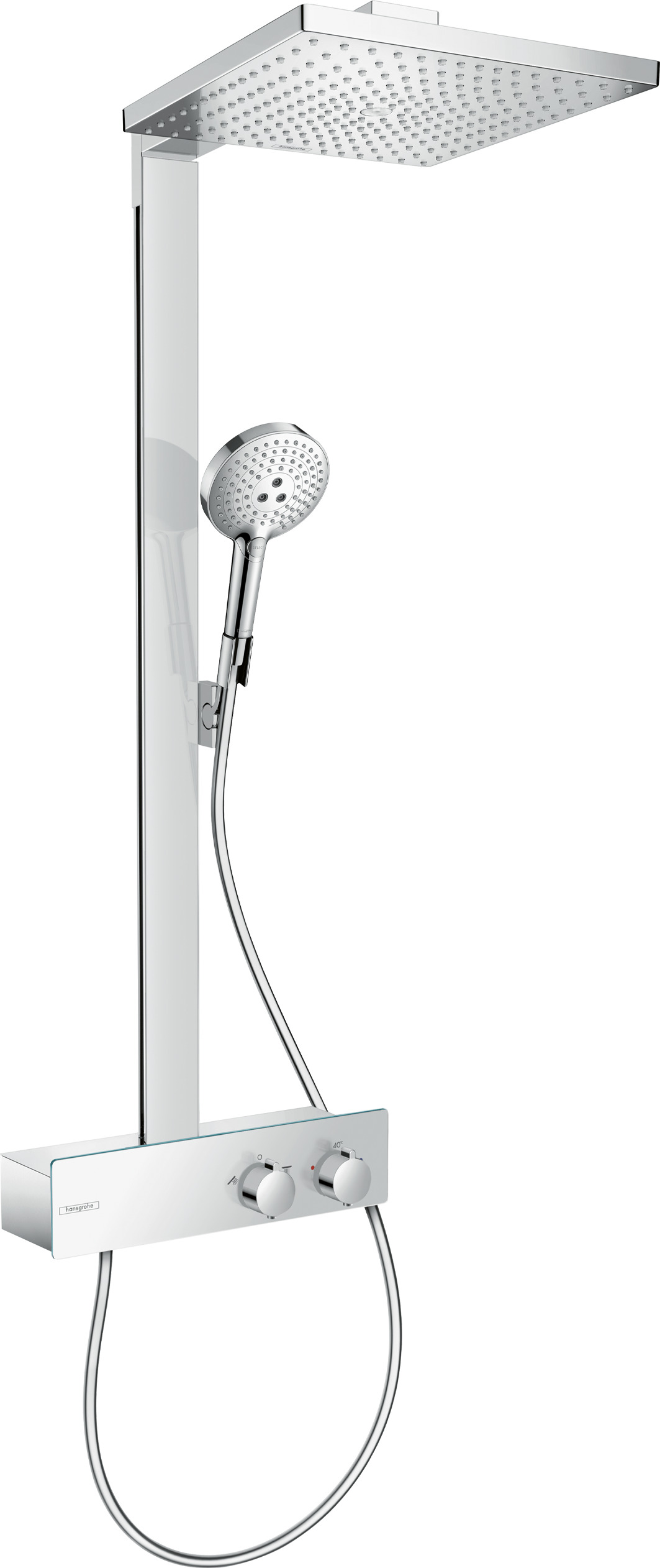 HANSGROHE Showerpipe Raindance E 300 1je 350 ST chrom