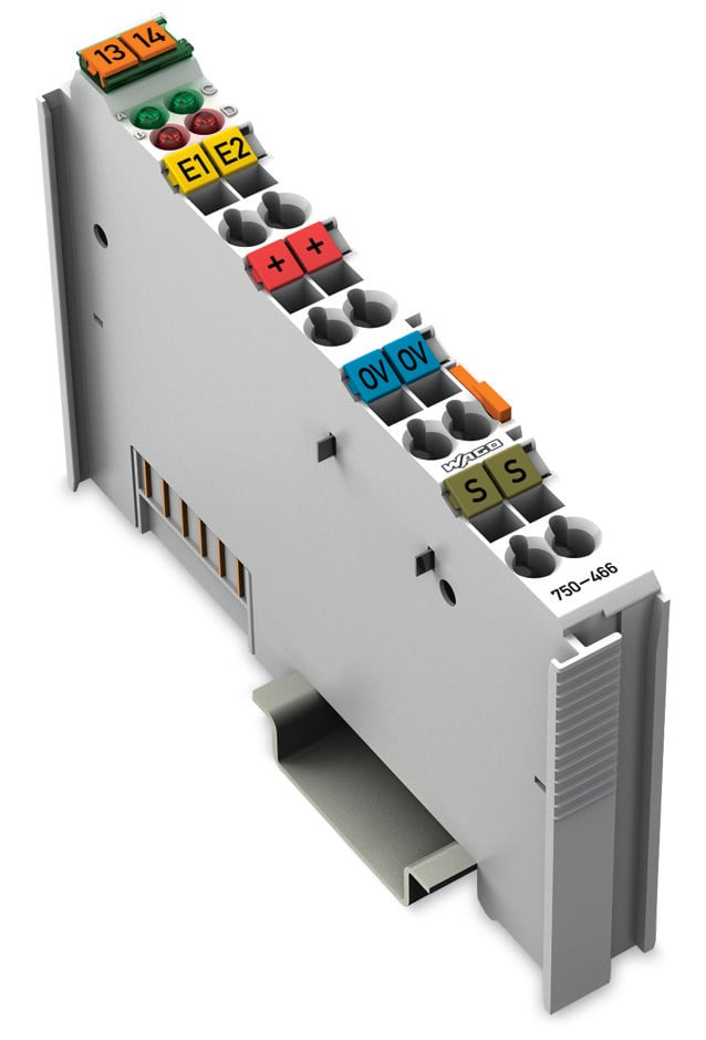 WAGO GmbH &amp; Co. KG Analog Eingangsklemme 2-Kanal 4-20mA Singl 750-466