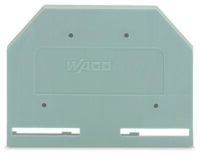 WAGO GmbH & Co. KG Abschlußplatte grau 281-301