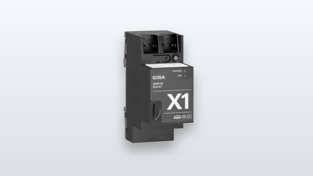 Gira X1 (2096 00) – KNX-Server für Logik und Visualisierung als REG-Gerät