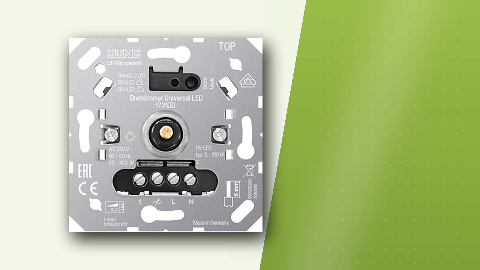 Jung Dimmer für LED: Dreh-, Tast- und Universaldimmer richtig wählen