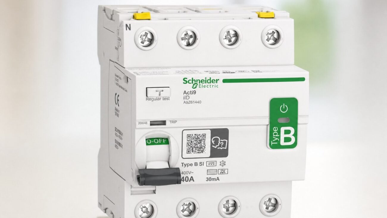 Schneider FI-Schalter Typ B: wann der Standard-FI nicht reicht