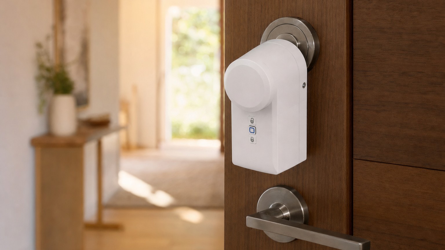 Homematic IP T&uuml;rschloss, Keypad & Garagentor: DLD-T&uuml;rschlossantrieb, Zutritt und H&ouml;rmann-Anbindung