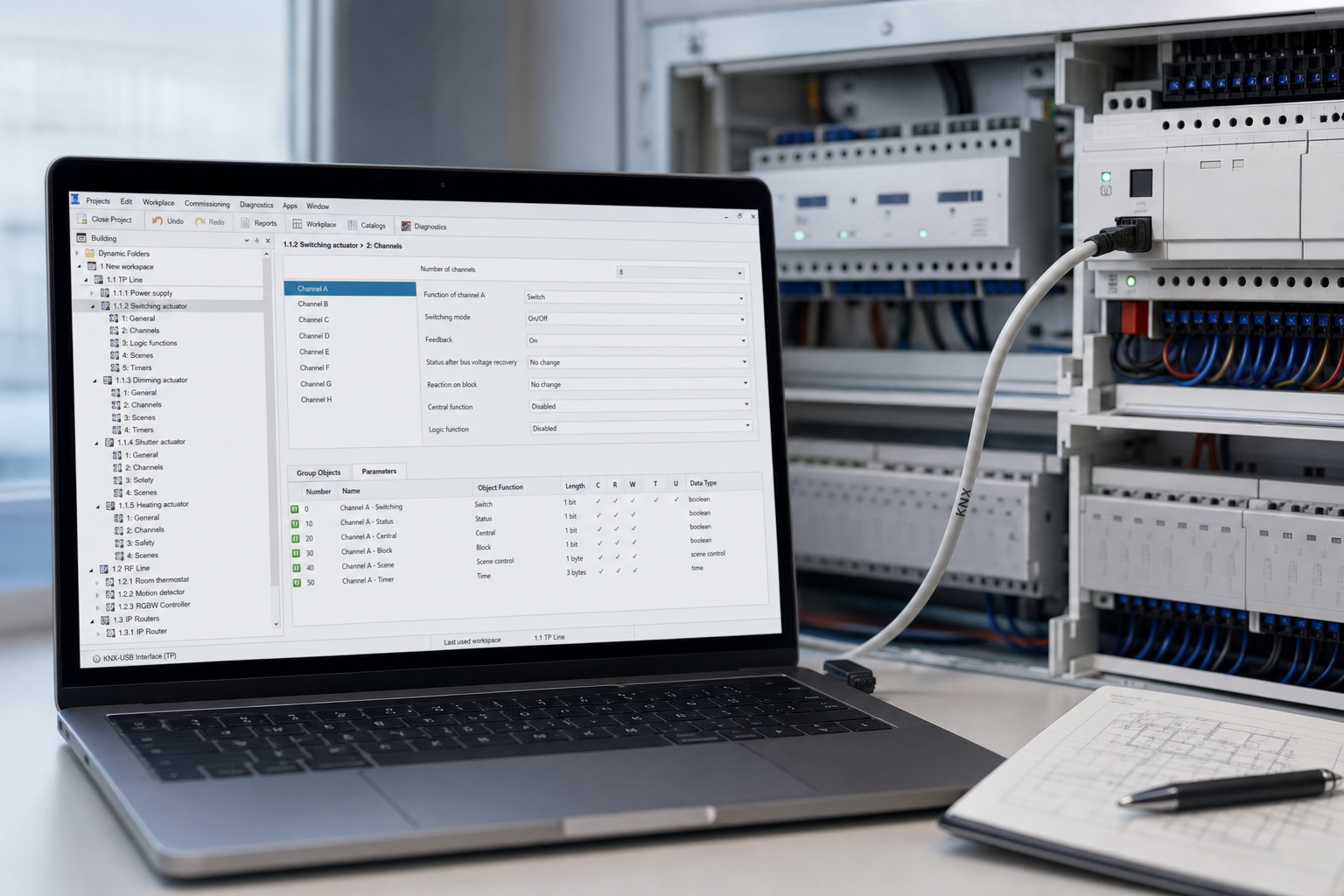 KNX-Programmierung & Inbetriebnahme