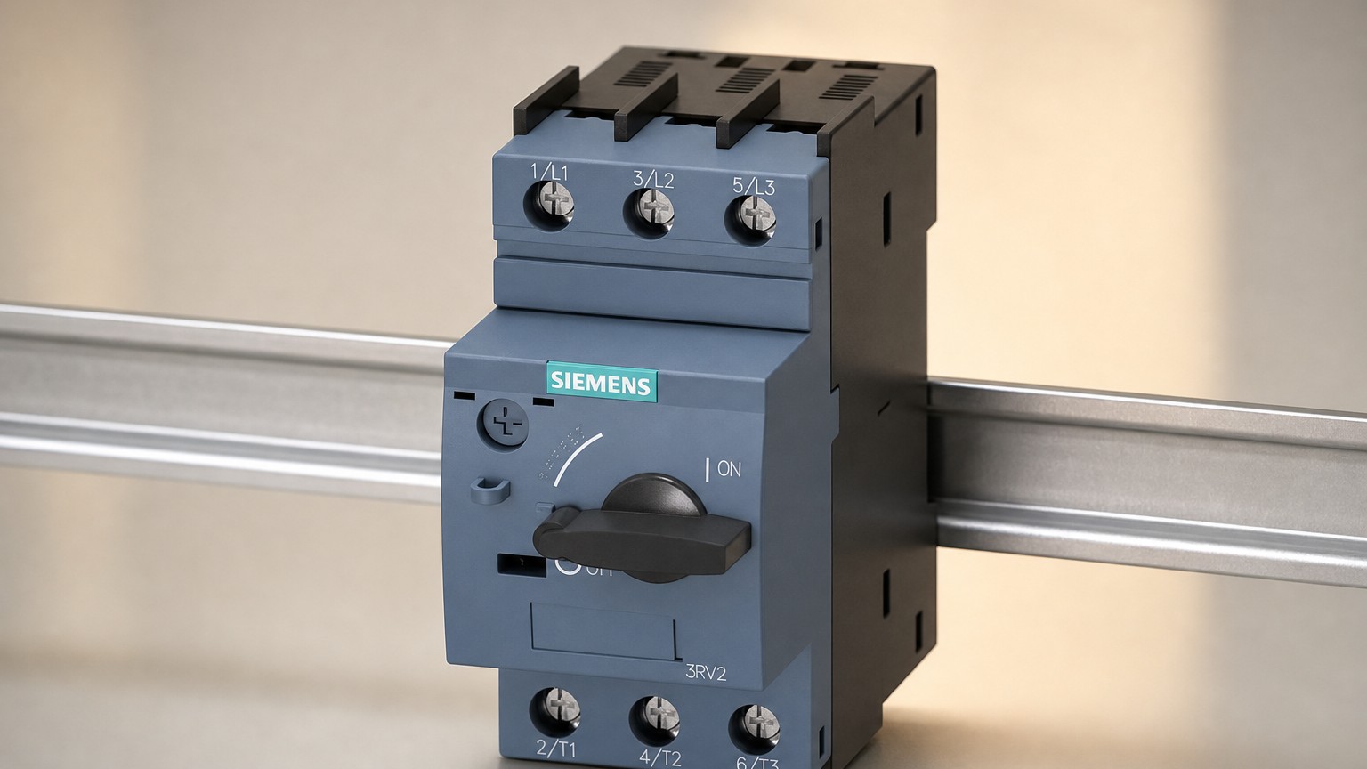 Siemens Motorschutzschalter 3RV2: Baugröße und Einstellbereich