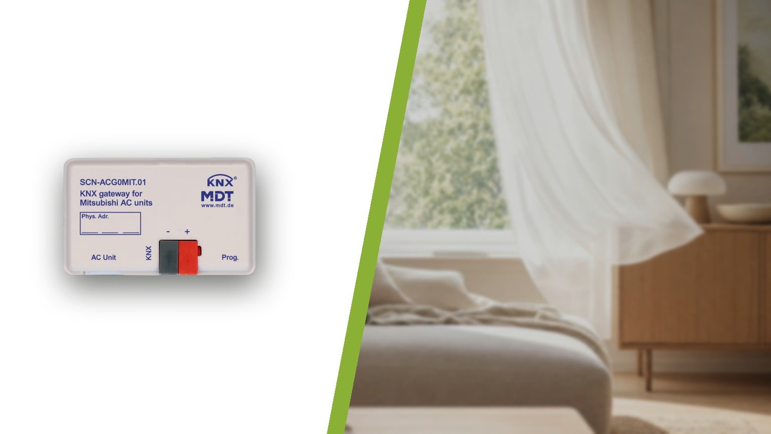 MDT KNX Gateway SCN-ACG0MIT.01 für Mitsubishi Klimageräte